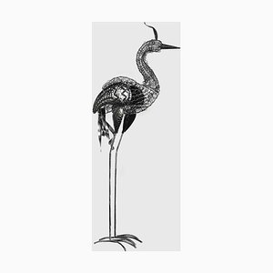 Bob Paulson, Heron, Metal Sculpture, 2020-ZCI-1374530