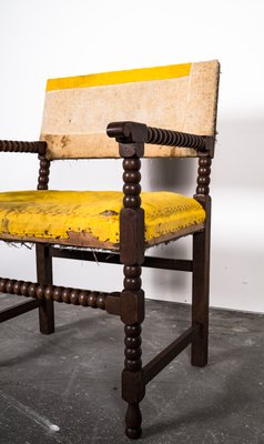 Bobbin Side Chair in Oak, 19th-Century, Germany-VLO-994577