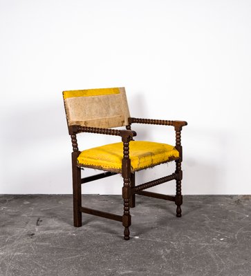 Bobbin Side Chair in Oak, 19th-Century, Germany-VLO-994577