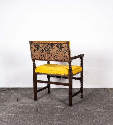 Bobbin Side Chair in Oak, 19th-Century, Germany-VLO-994577