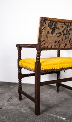 Bobbin Side Chair in Oak, 19th-Century, Germany-VLO-994577