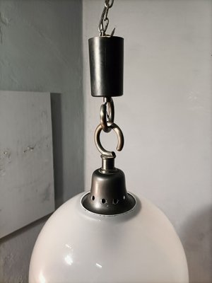 Boccia LS10 Pendant Lamp with Small Clear Glass Sphere by Luigi Caccia Dominioni for Azucena, 1970s-OHK-1739525