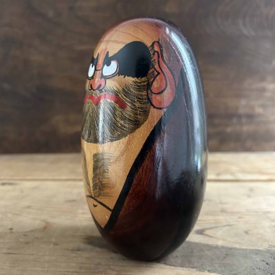 Bodhidhirma Buddha Daruma Kokeshi Doll by Seifu Gono, Japan, 1980s-DWL-1799095