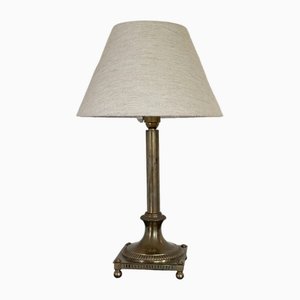 Böhlmarks Brass Column Table Lamp. 1930s-ARN-2026616