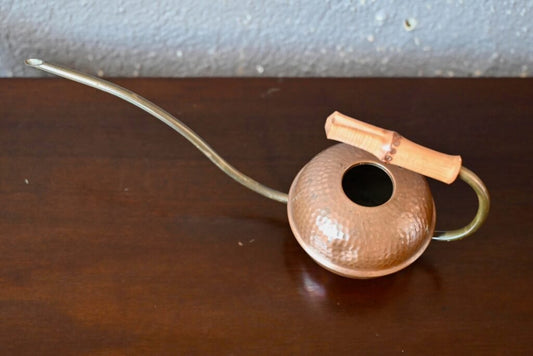 Bohème Hammered Copper Interior Watering Can, 1960s