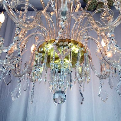 Bohemia Antico Crystal Chandelier, 1950s-TBU-1401274