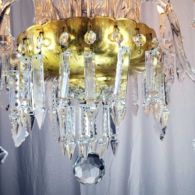 Bohemia Antico Crystal Chandelier, 1950s-TBU-1401274