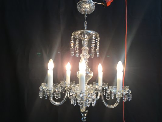 Bohemia Crystal Chandelier, 1970s-WQQ-691763