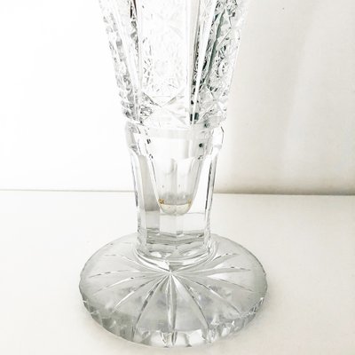 Bohemia Crystal Vase, 1900s-OLY-1060428