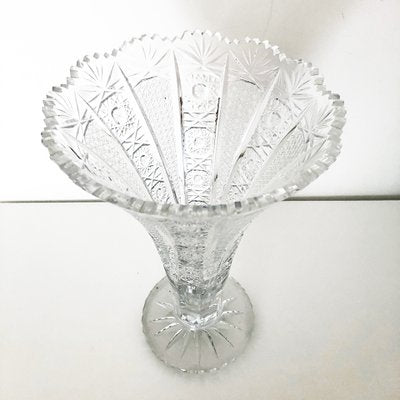 Bohemia Crystal Vase, 1900s-OLY-1060428