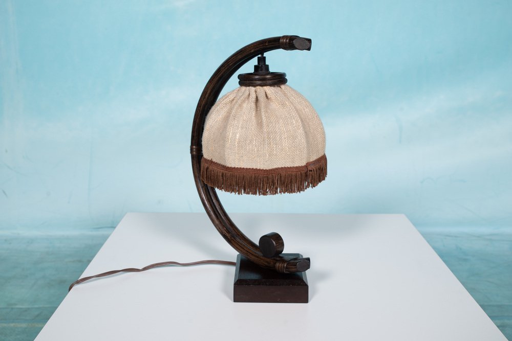 Bohemian Arch Table Lamp with Matching Shade