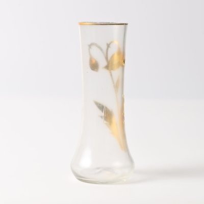 Bohemian Art Nouveau Glass Vase from Brothers Rachmann, 1890s-IXK-1724029