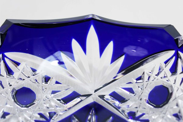 Bohemian Crystal Ashtray, 1960s-BQF-1319979