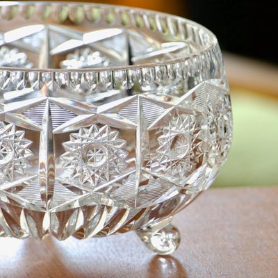 Bohemian Crystal Basket, 1920-SHG-2027170