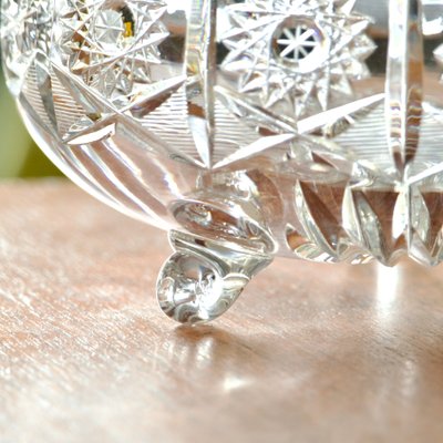 Bohemian Crystal Basket, 1920-SHG-2027170