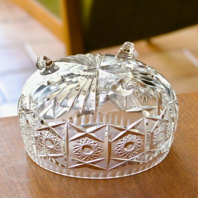 Bohemian Crystal Basket, 1920-SHG-2027170