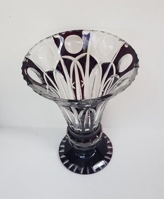 Bohemian Crystal Glass Vase-QDP-1187929