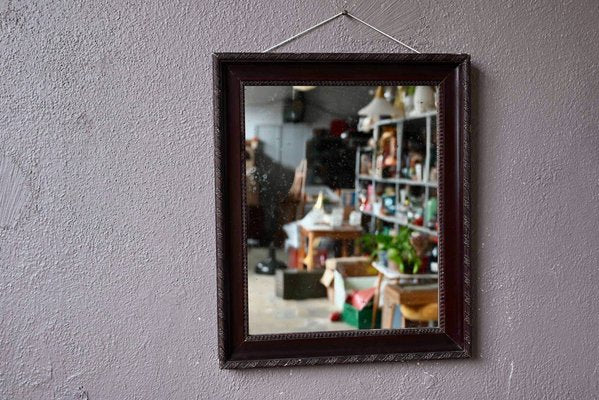 Bohemian French Wood Mirror, 1890s-AIU-1804693