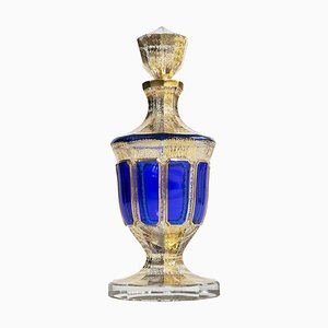 Bohemian Handmade Colored Glass Carafe-ZVH-1369467