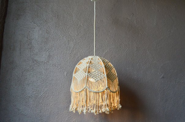 Bohemian Lamp in Macrame-AIU-1107582