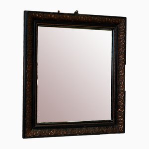 Bohemian Mirror in Black and Gold-AIU-1813874