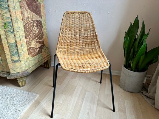 Boho Basket Chair in Rattan by Gian Franco Legler-JO-1786907