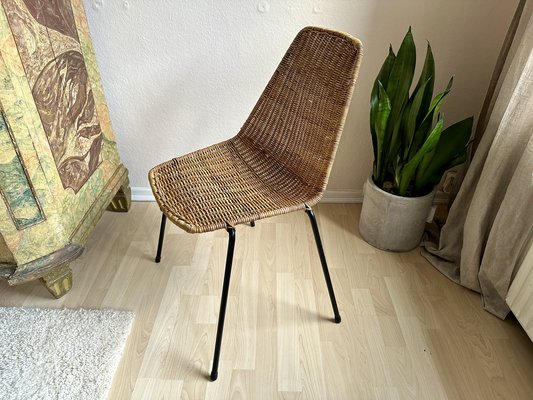 Boho Basket Chair in Rattan by Gian Franco Legler-JO-1786901