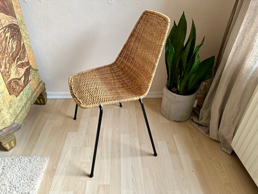 Boho Basket Chair in Rattan by Gian Franco Legler-JO-1786907