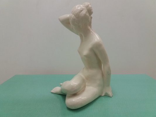 Bohumil Kokrda, Nude Woman Sculpture, 1960s, Ceramic-TZ-848603