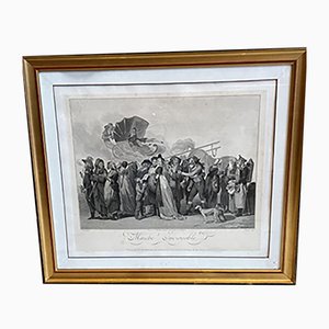 Boilly Et Bonnefoy, Marche Incroyable, 18th Century, Pointillé Engraving-UQL-967395