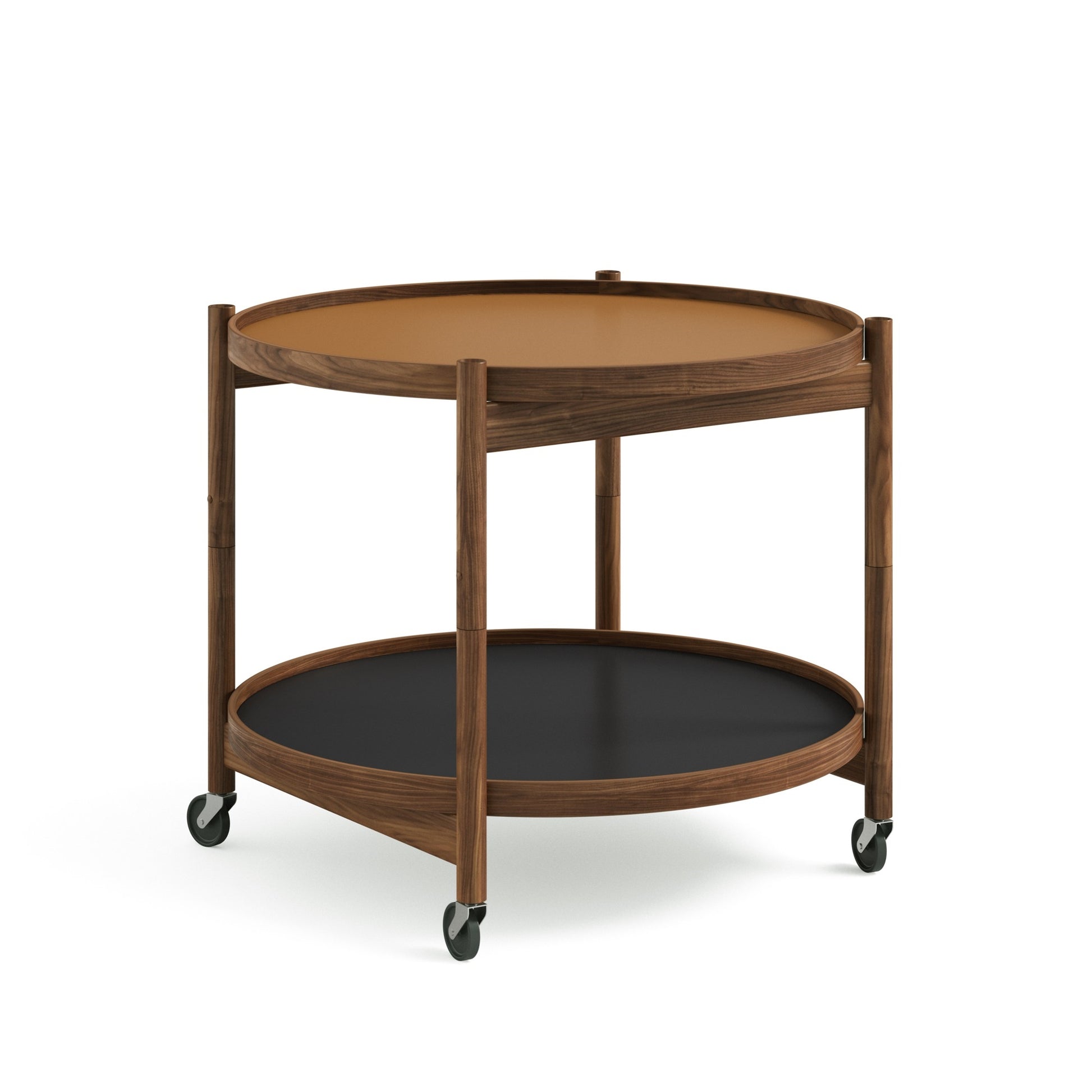 Bølling Tray Table Ø60 by Brdr. Krüger #Walnut / Brown