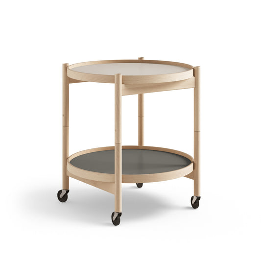 Bølling Tray Table Ø50 by Brdr. Krüger #Beech / Grey