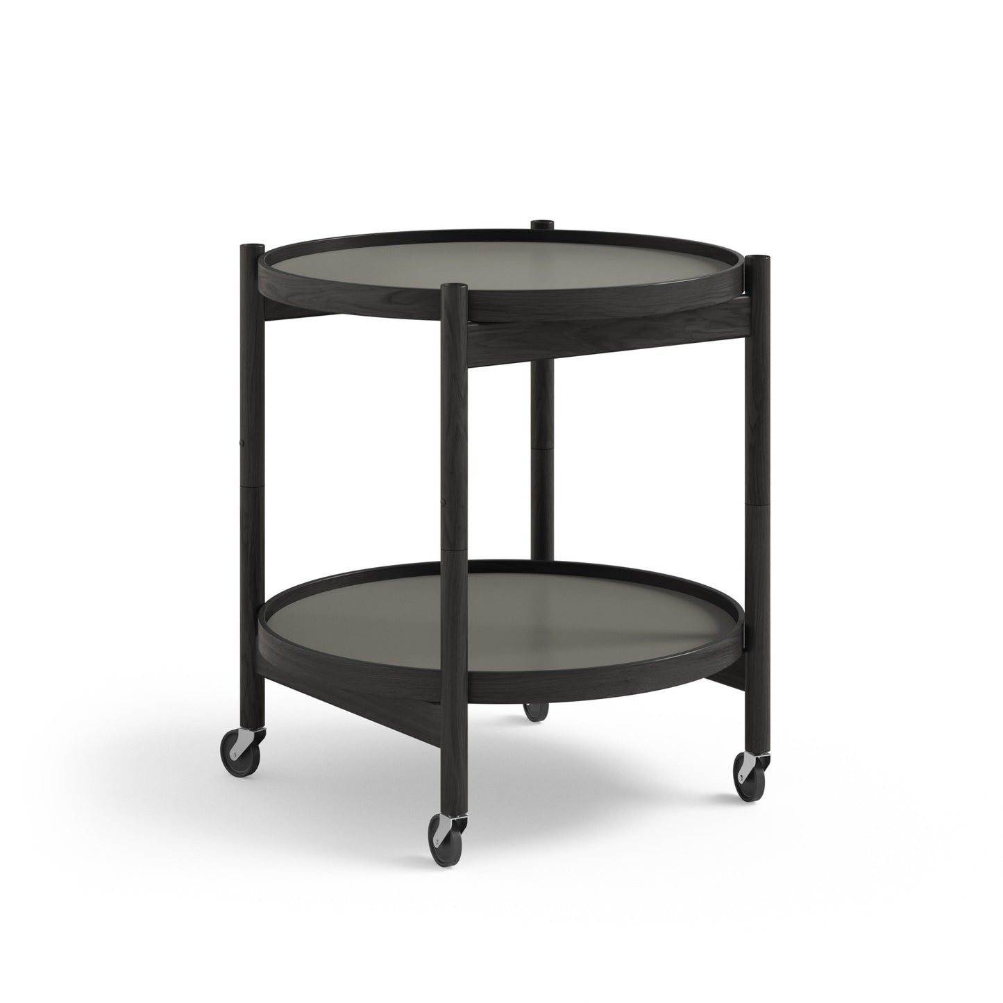 Bølling Tray Table Ø50 by Brdr. Krüger #Black / Grey