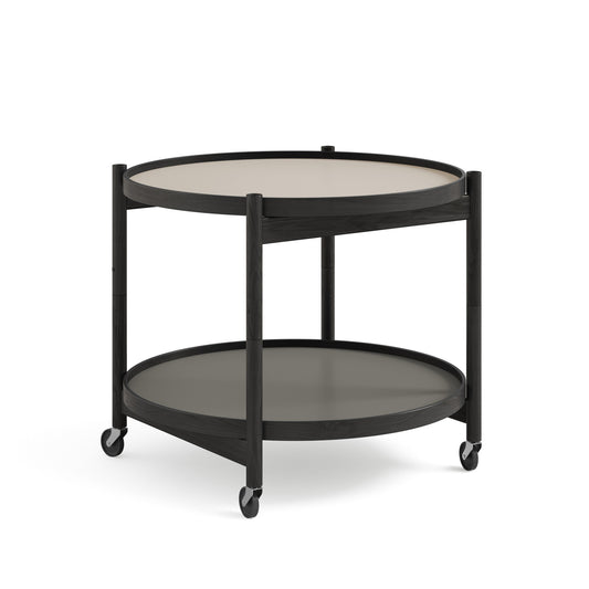 Bølling Tray Table Ø60 by Brdr. Krüger #Black / Grey