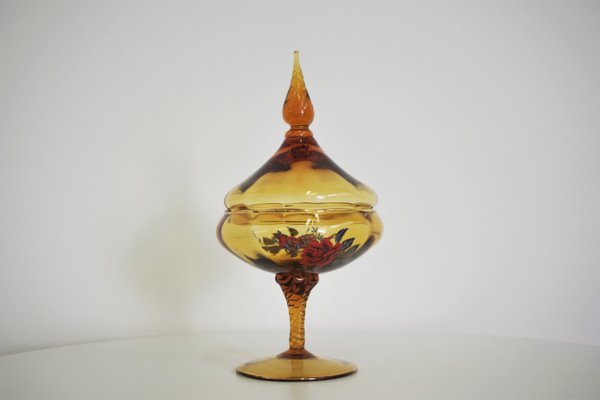 Bonbon Dish in Murano Glass, 1950s-KNM-935984