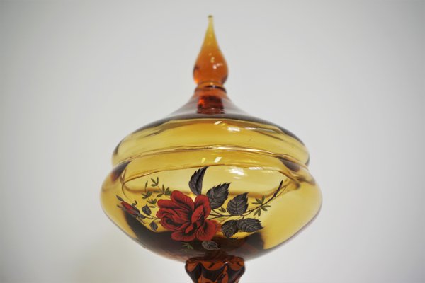 Bonbon Dish in Murano Glass, 1950s-KNM-935984