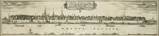 Bonn, Map from ''Civitates Orbis Terrarum'' - by F. Hogenberg - 1575 1575