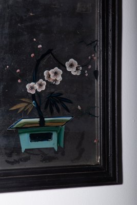 Bonsai, 1800, Reverse Glass Painting-RCE-2040291