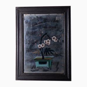 Bonsai, 1800, Reverse Glass Painting-RCE-2040291