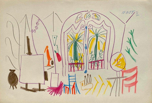 Book of CA 34, Arches, Pablo Picasso, 1959