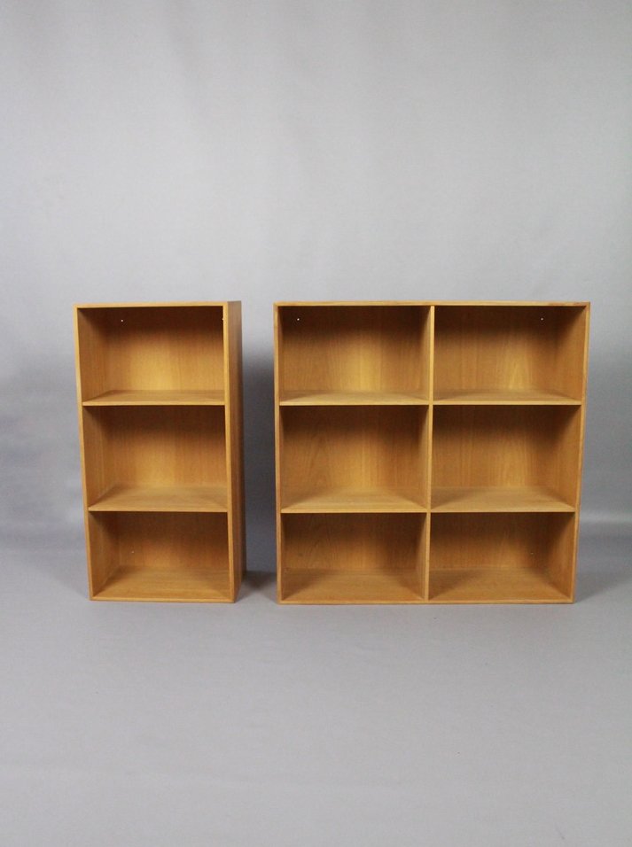 Bookcase by Mogens Koch for Rud Rasmussen, Denmark, 1960s, Set of 2