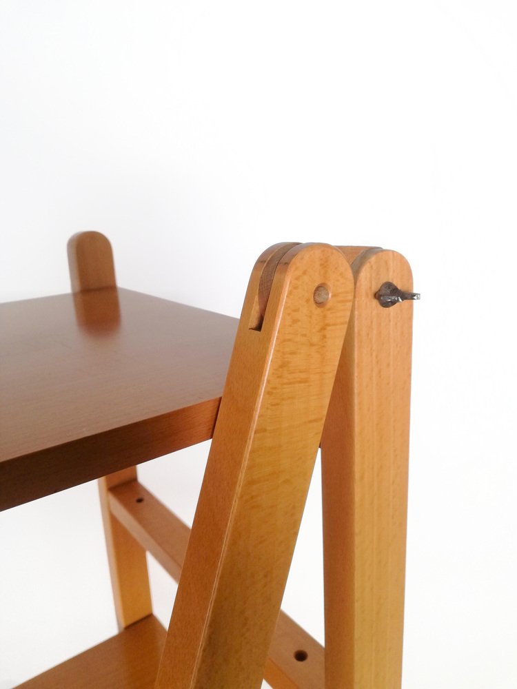 Bookcase in Beech attributed to Enrico Tonucci, 1970s