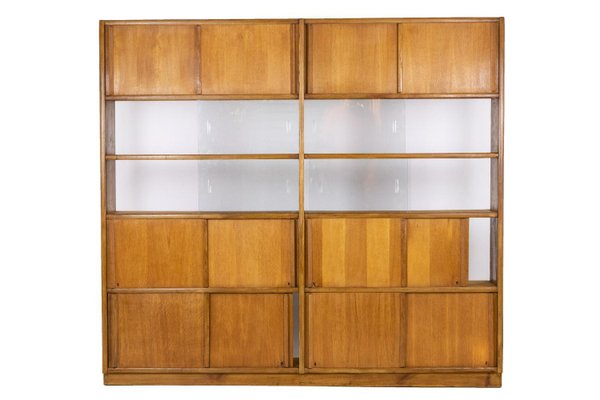 Bookcase in Oak by Didier Rozaffy for Les Meubles Oscar, 1960s-CEJ-1257762