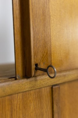 Bookcase in Oak by Didier Rozaffy for Les Meubles Oscar, 1960s-CEJ-1257762