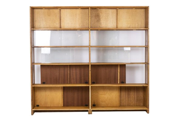 Bookcase in Oak by Didier Rozaffy for Les Meubles Oscar, 1960s-CEJ-1257762