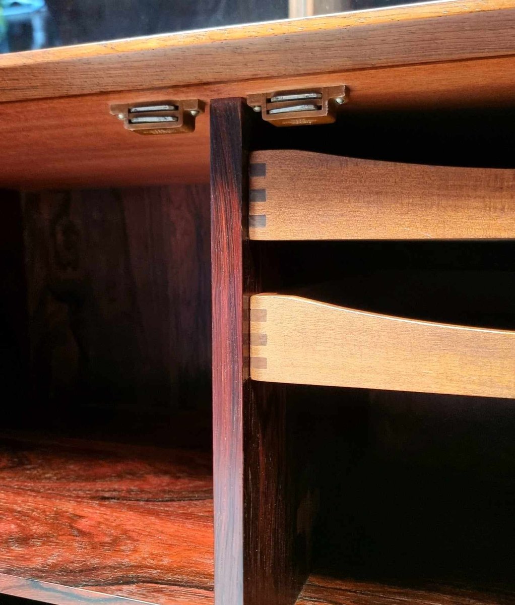 Bookcase in Rosewood by Ejvind Johansson for Ivan Gern, 1960