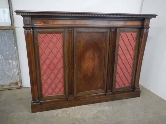 Bookcase in Walnut and Burr Walnut, 1950s-WWQ-935267