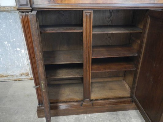 Bookcase in Walnut and Burr Walnut, 1950s-WWQ-935267