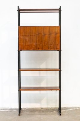 Bookcase with Mobile Bar, 1960s-WUN-2036136