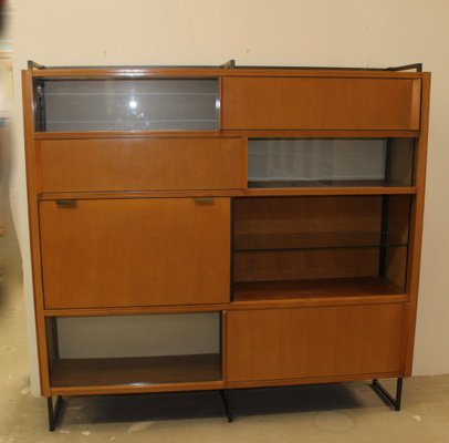 Bookcase with Secretaire by Georges Frydman for EFA, Circa 1960-BCR-900163